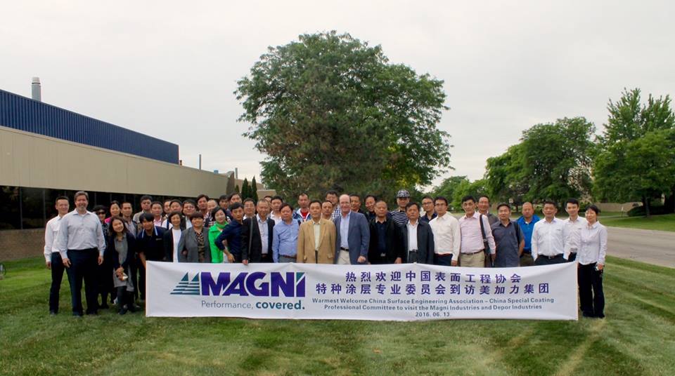Magni hosted China Surface Engineering Association, Special Professional Coating Committee