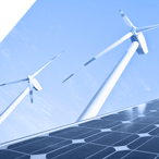 Alternative energy including solar panels and wind turbines