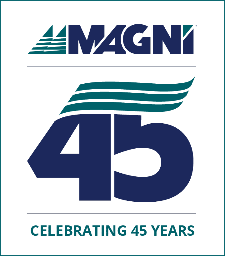 45th anniversary logo